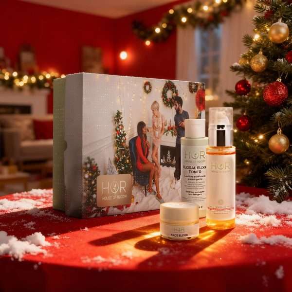 Cofanetto Natale Glow & Hydrate Ritual Rosso- Rituale di Luce e Idratazione