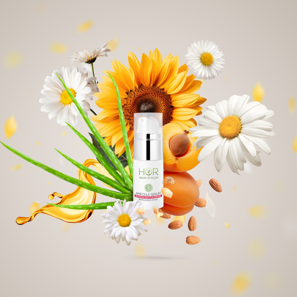 3R AMPOULE SERUM – Siero Viso Nutriente e Rigenerante con Oli Preziosi e Aloe Vera – 15 ml